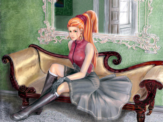 Обои картинки фото рисованные, люди