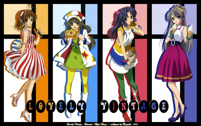 Обои картинки фото clannad, аниме