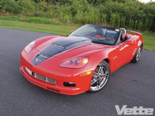 Картинка 2006 chevrolet corvette convertible автомобили