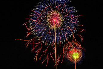 Картинка разное салюты фейерверки салют