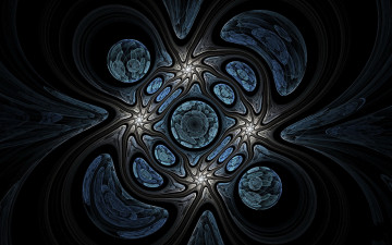 Картинка 3д графика fractal фракталы фрактал