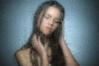 Картинка разное капли брызги всплески стекло девушка
