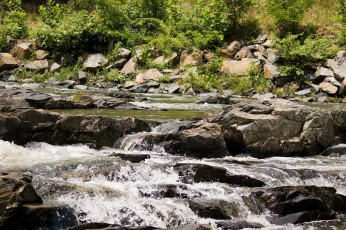 Картинка природа реки озера река камни