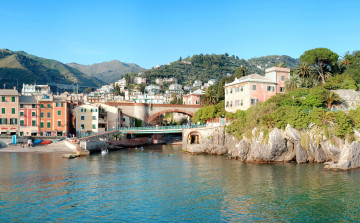 Картинка италия лигурия генуя города амальфийское лигурийское побережье