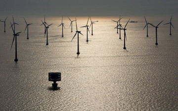 обоя разное, мельницы, ветряк