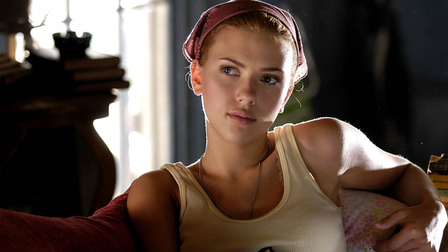 Обои картинки фото Scarlett Johansson, девушки, актриса, звезда, голливуд