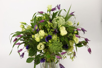 Картинка цветы букеты композиции букет розы анемоны