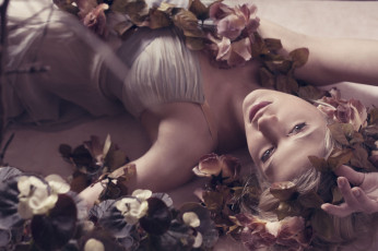 Картинка -Unsort+Блондинки девушки unsort блондинки цвета романтика