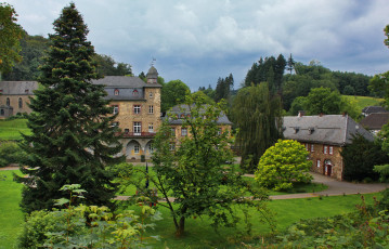 Картинка германия мариенхайде замок gimborn города дворцы замки крепости парк