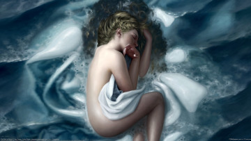 Картинка liam peters фэнтези девушки вода