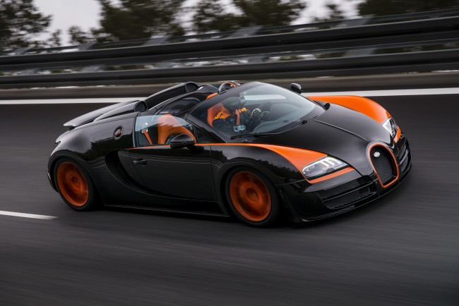 Обои картинки фото 2013, bugatti, veyron, 16, grand, sport, vitesse, автомобили, гонки