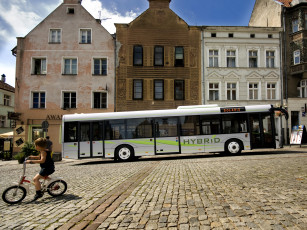 Картинка автомобили автобусы 12 urbino solaris hybrid