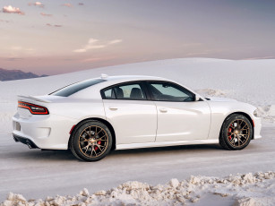 обоя автомобили, dodge, hellcat, srt, charger, 2015г, светлый, ld