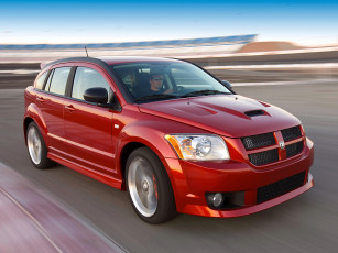 Картинка автомобили dodge pm eu-spec srt4 caliber красный