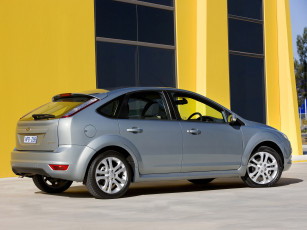 обоя автомобили, ford, серый, au-spec, 5-door, focus