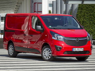 Картинка автомобили opel vivaro van biturbo 2014г красный