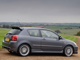 Картинка автомобили toyota uk-spec темный 3-door t-sport corolla