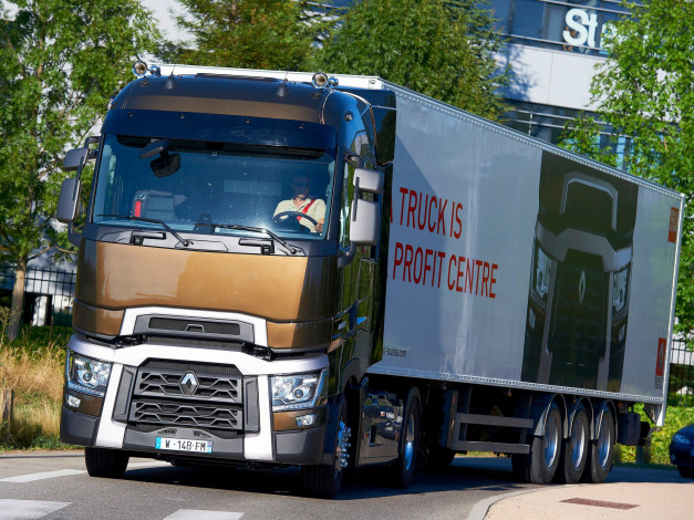 Обои картинки фото автомобили, renault trucks, renault, trucks, t-series