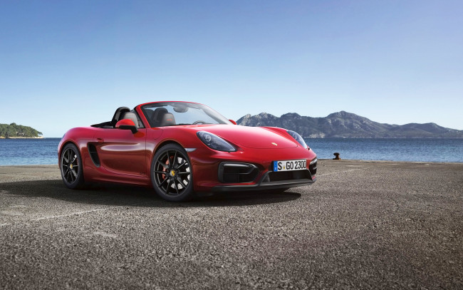 Обои картинки фото 2014 porsche boxster gts, автомобили, porsche, boxster