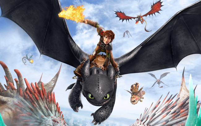 Обои картинки фото how to train your dragon 2, мультфильмы, как, приручить, дракона, 2