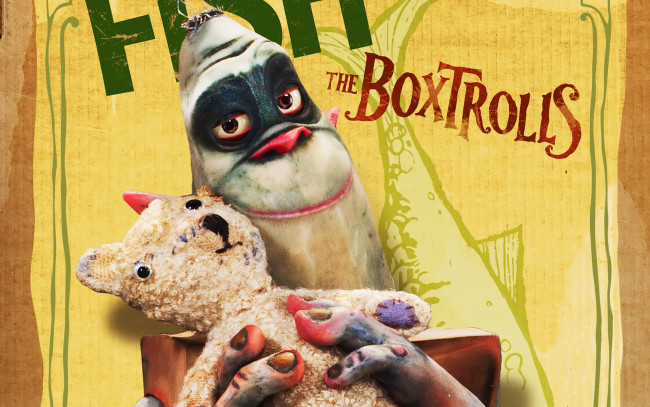 Обои картинки фото the boxtrolls, мультфильмы, семейка, монстров