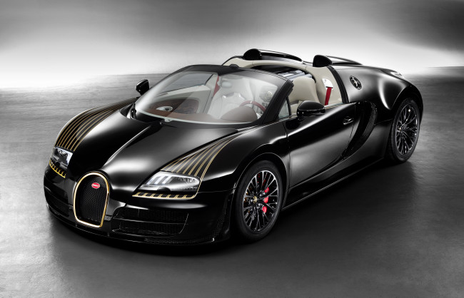 Обои картинки фото 2014 bugatti veyron 16, 4 black bess, автомобили, bugatti, veyron, металлик, черный