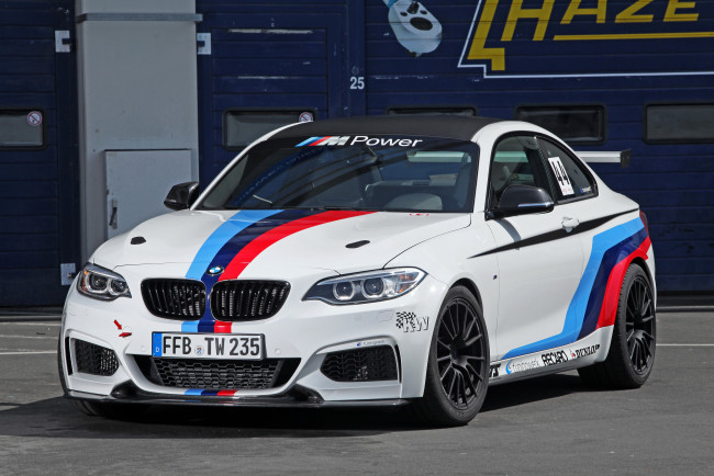 Обои картинки фото 2014 bmw m235i , tuningwerk, автомобили, bmw, тюнинг, белый
