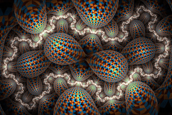 Картинка 3д+графика фракталы+ fractal узор цвета фон