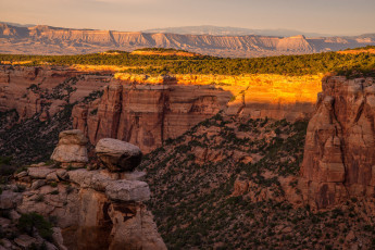 Картинка природа горы вечер закат небо