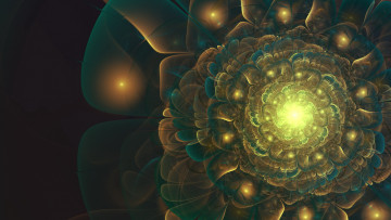 Картинка 3д+графика фракталы+ fractal фон цвета узор