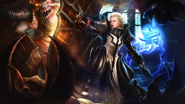 Обои картинки фото видео игры, diablo iii, персонаж