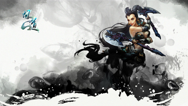 Обои картинки фото видео игры, ~~~другое~~~, девушка