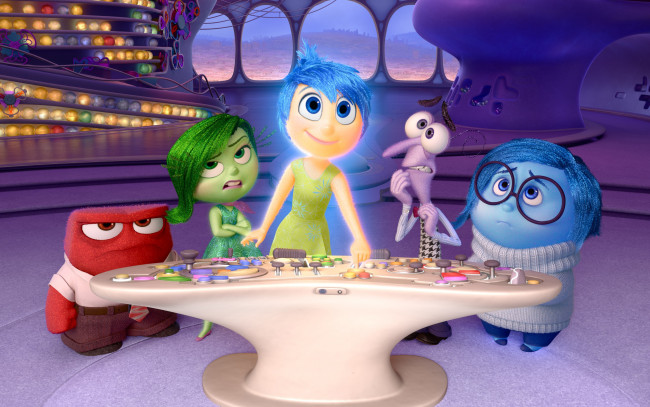 Обои картинки фото inside out, мультфильмы, головоломка