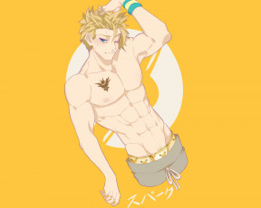 Картинка аниме pokemon парень