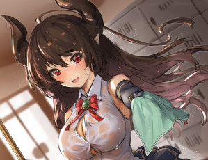 Картинка аниме shingeki+no+bahamut девушка