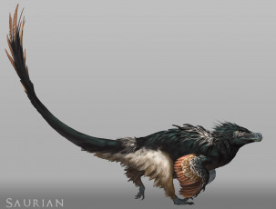 Картинка рисованное животные +доисторические животное