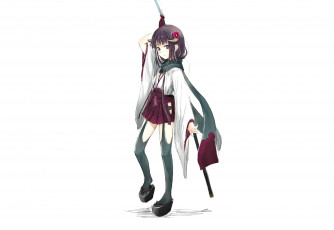 Картинка аниме inu+x+boku+ss девушка