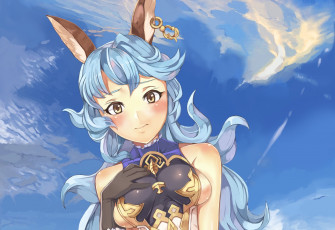 Картинка аниме granblue+fantasy девушка