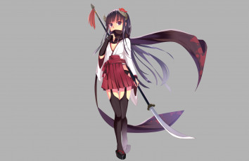 Картинка аниме inu+x+boku+ss девушка