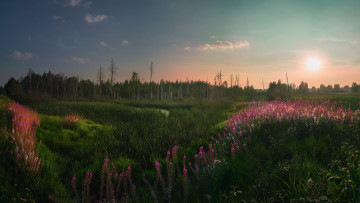 Картинка природа восходы закаты рассвет