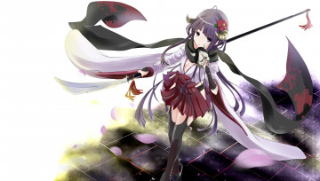 Картинка аниме inu+x+boku+ss девушка