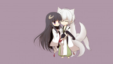 Картинка аниме inu+x+boku+ss малыши