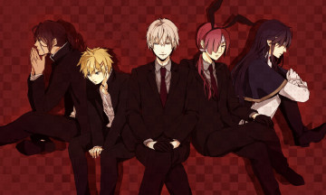 Картинка аниме inu+x+boku+ss парни