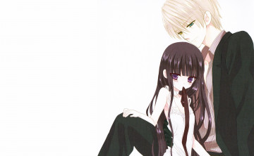 Картинка аниме inu+x+boku+ss пара