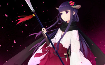 Картинка аниме inu+x+boku+ss девушка