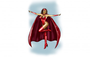 Картинка рисованное комиксы девушка униформа фон