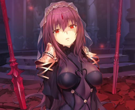 Обои картинки фото аниме, fate, stay night, девушка