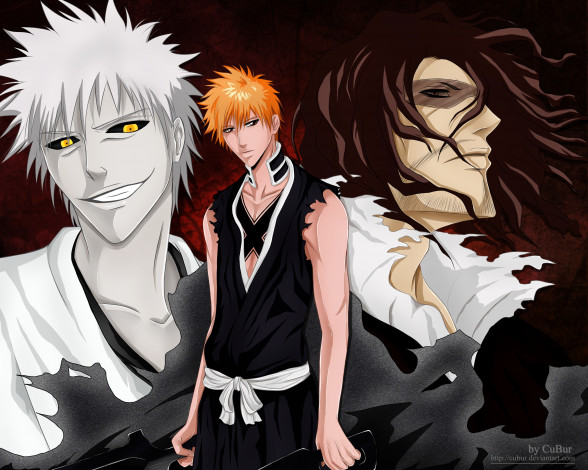 Обои картинки фото аниме, bleach