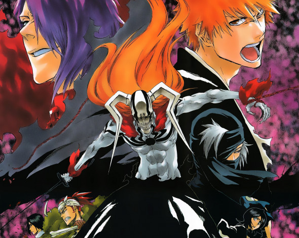 Обои картинки фото аниме, bleach