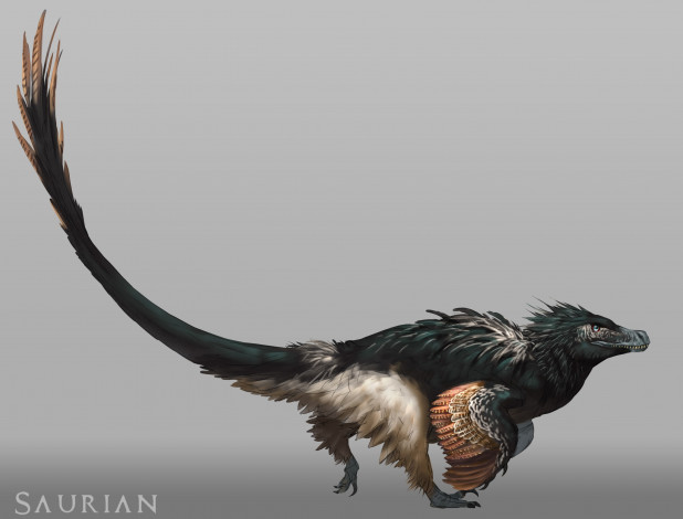 Обои картинки фото рисованное, животные,  доисторические, животное